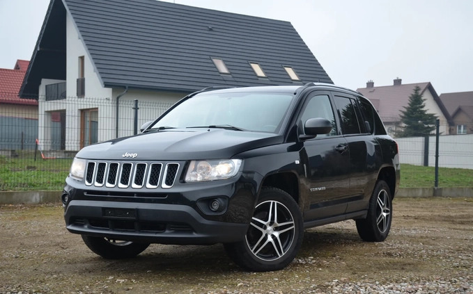 Jeep Compass cena 41900 przebieg: 217000, rok produkcji 2012 z Krapkowice małe 301